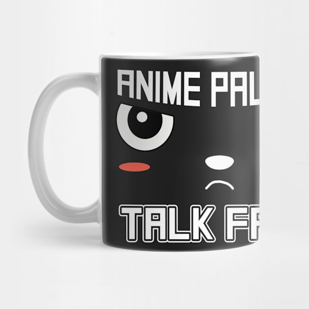 Anime Paused Talk Fast by Luna Illustration